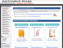 Tablet Screenshot of free.antivirusware.com